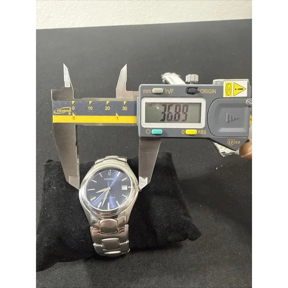Men’s Fossil Arkitekt FS-2906 New Battery Comes With A New Stainless Band! (B3)